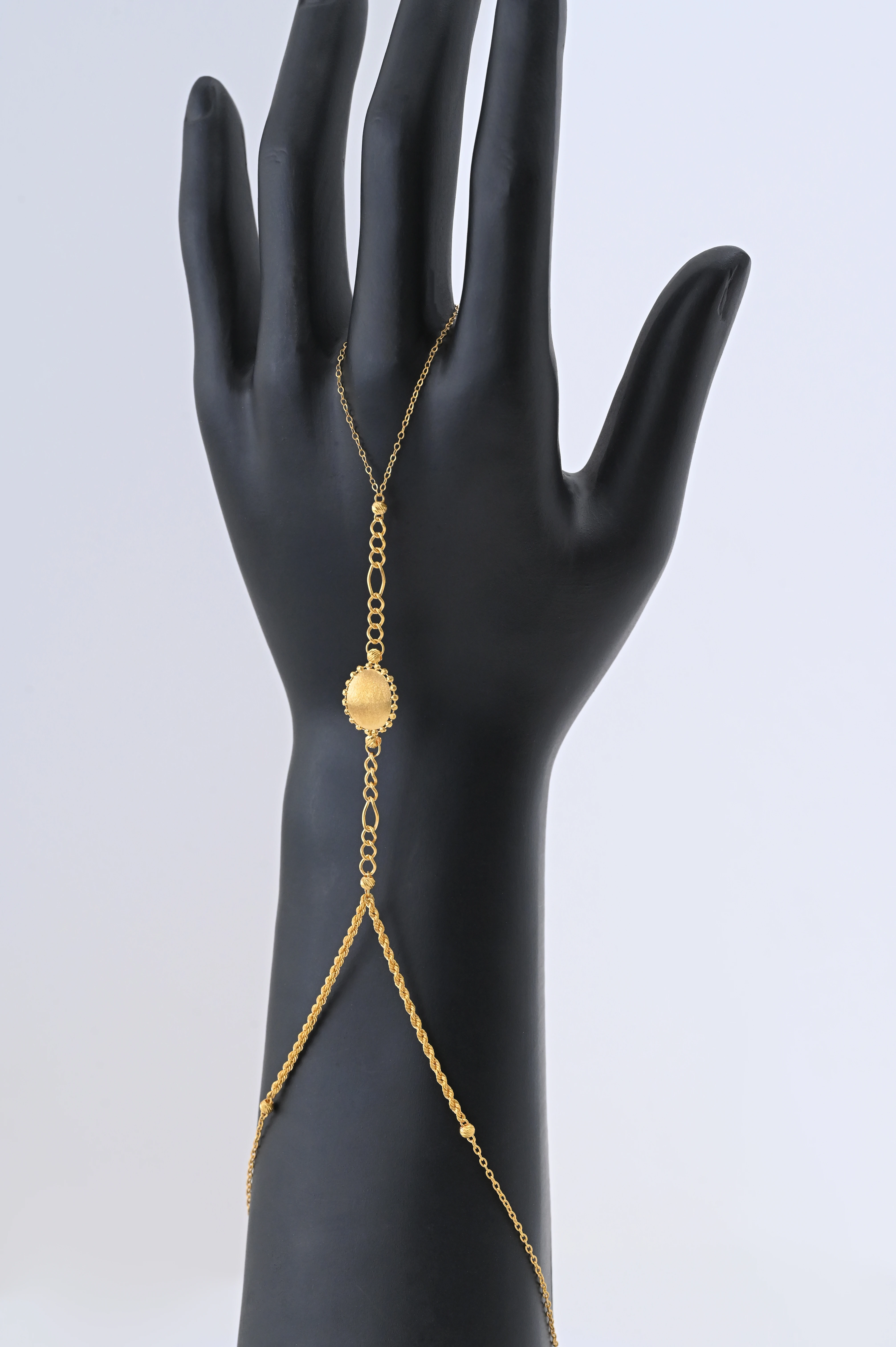 Gold palm "Palm of the sun" 21 karat