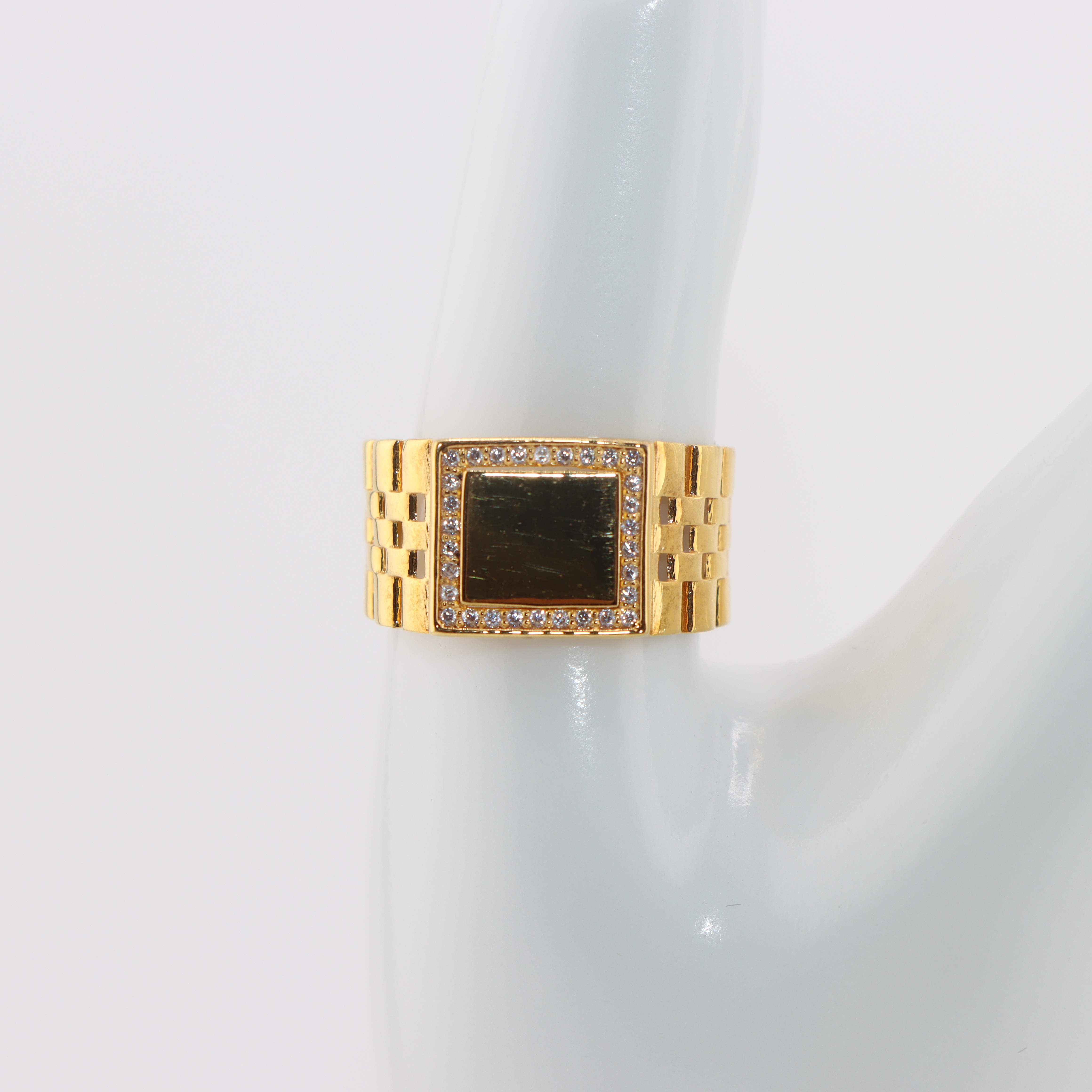 خاتم ذهب عيار 21