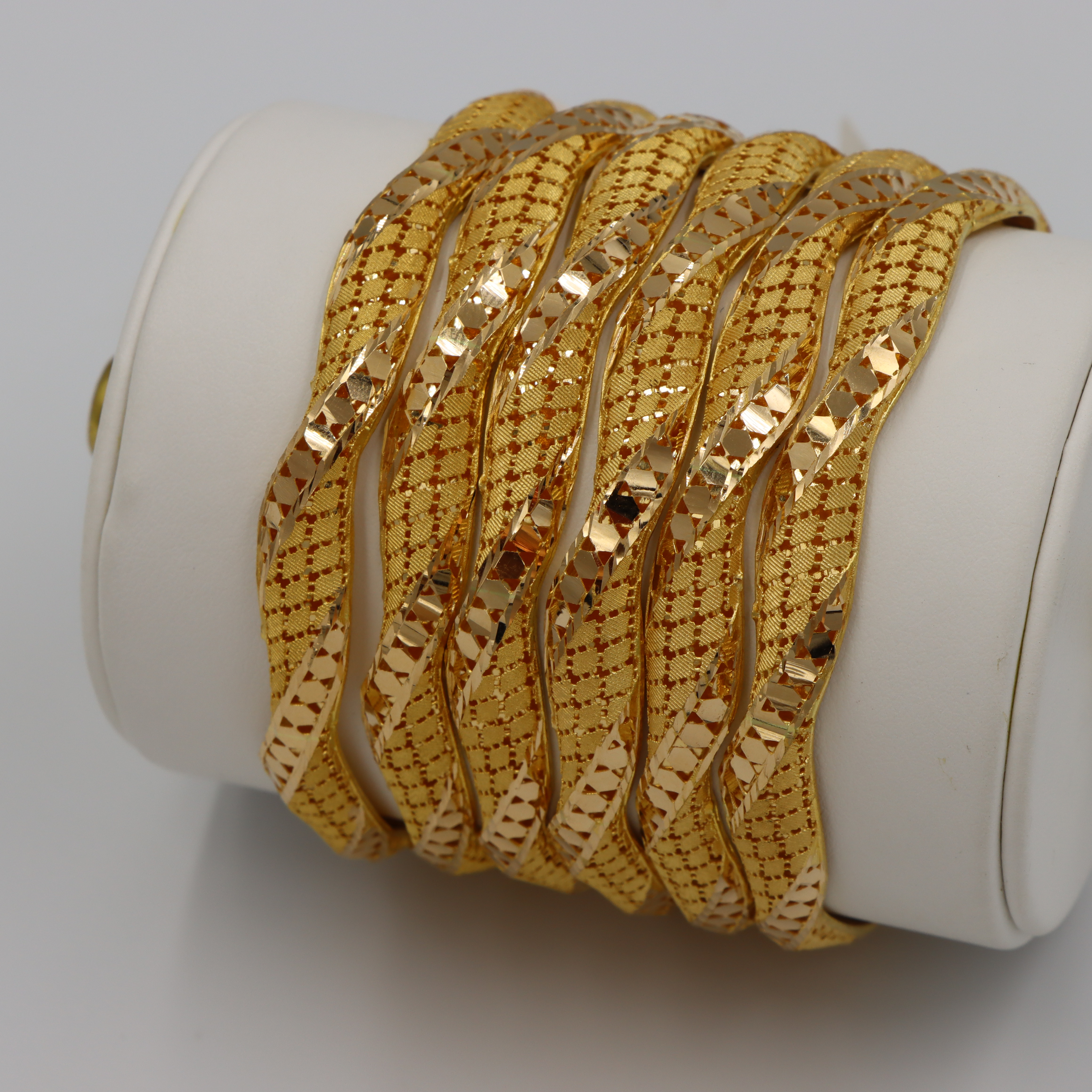 بناجر ذهب عيار 21 مقاس19