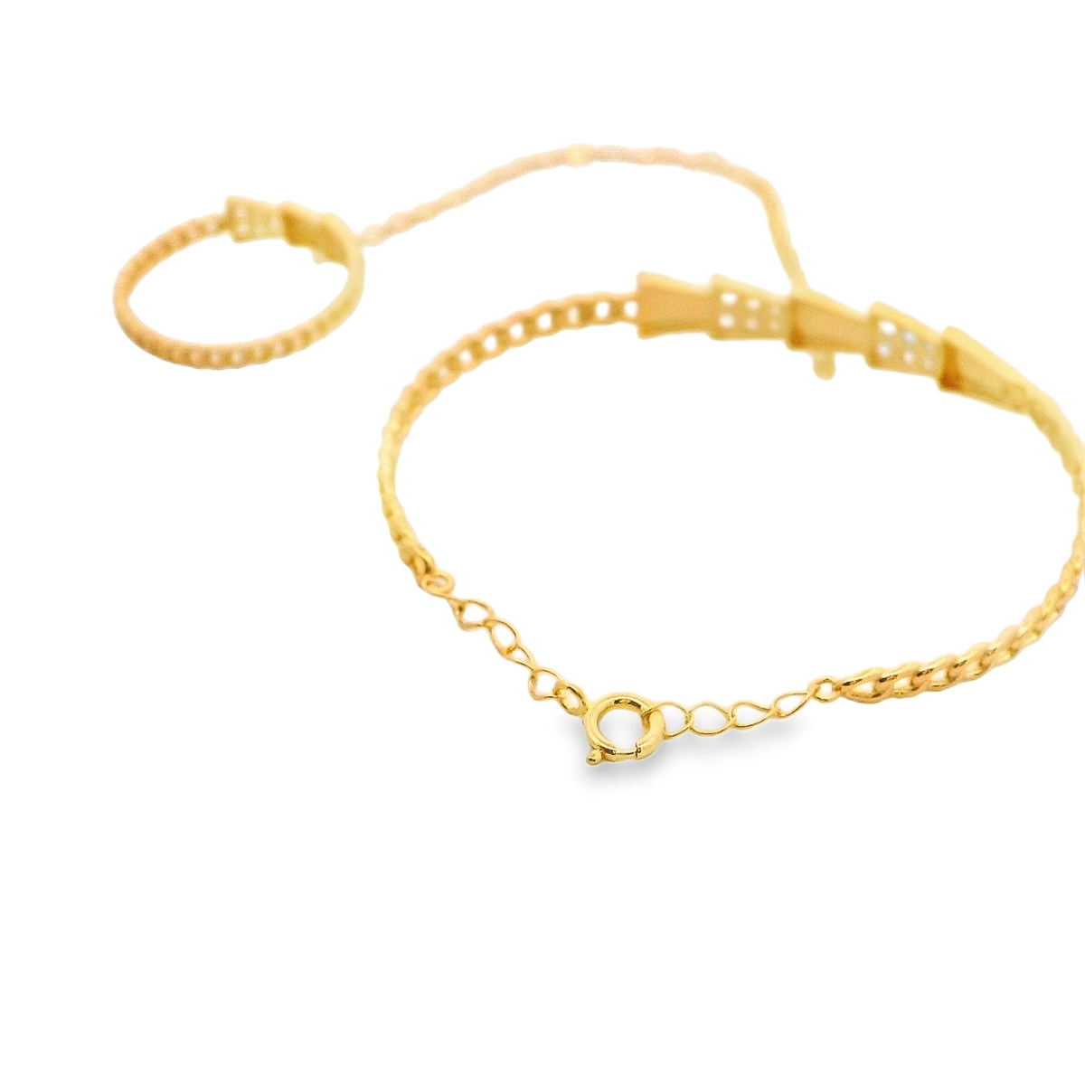 كف اطفال ذهب