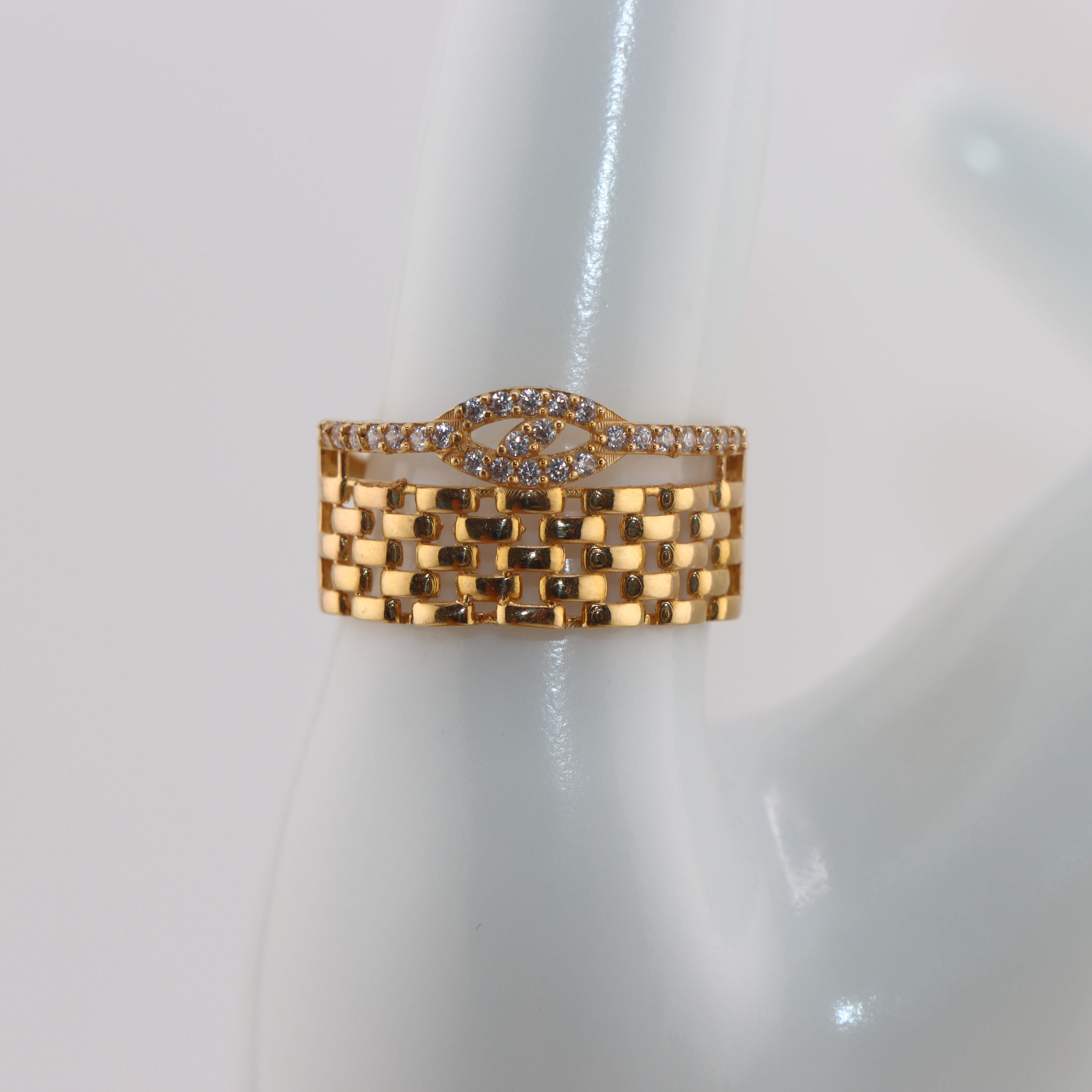 خاتم ذهب عيار 21