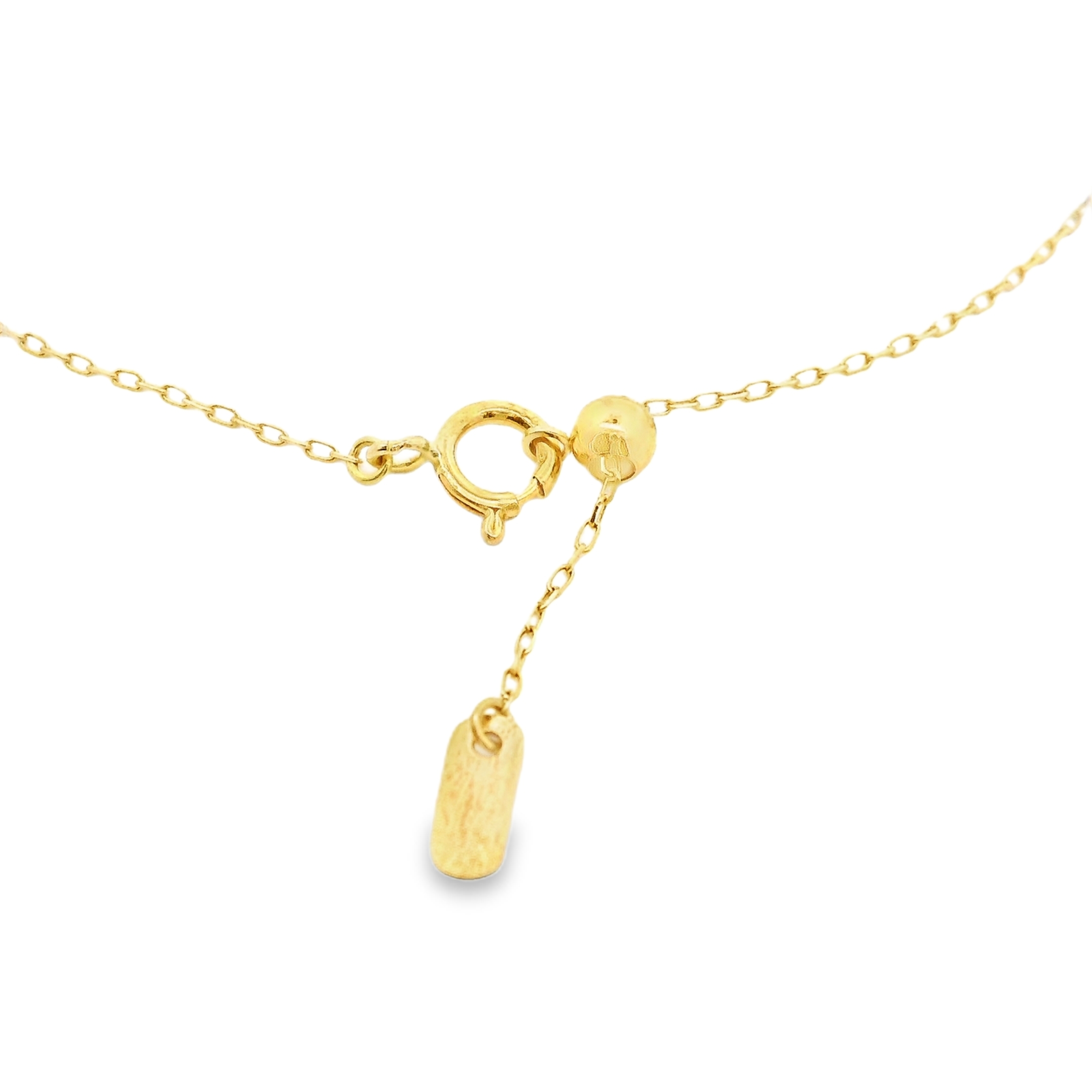 اسوارة ذهب بتصميم الفراشة الناعمة