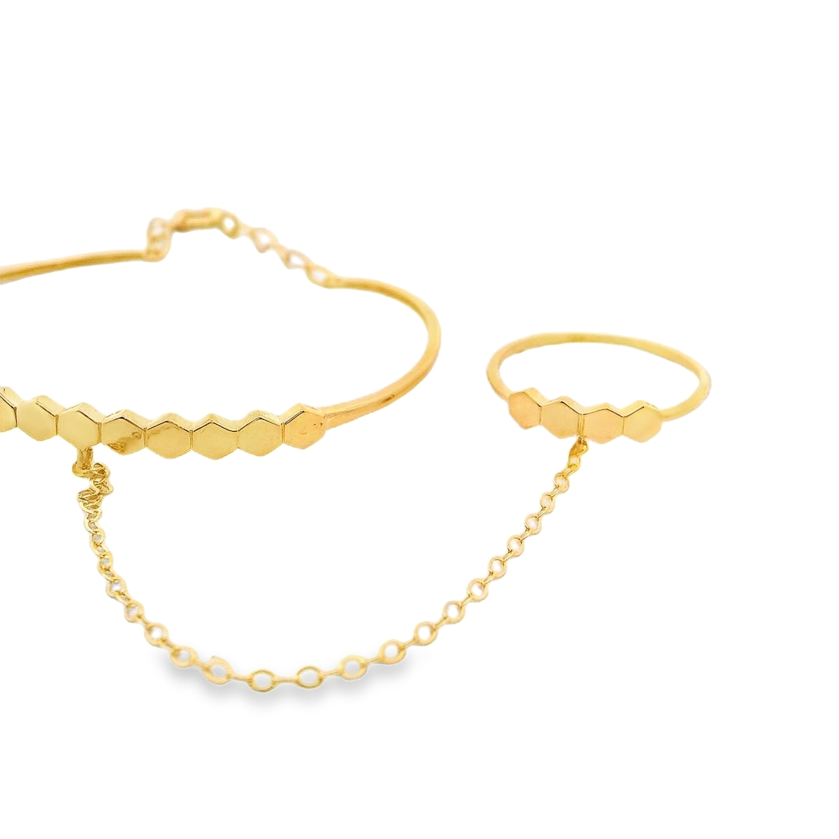 كف اطفال ذهب