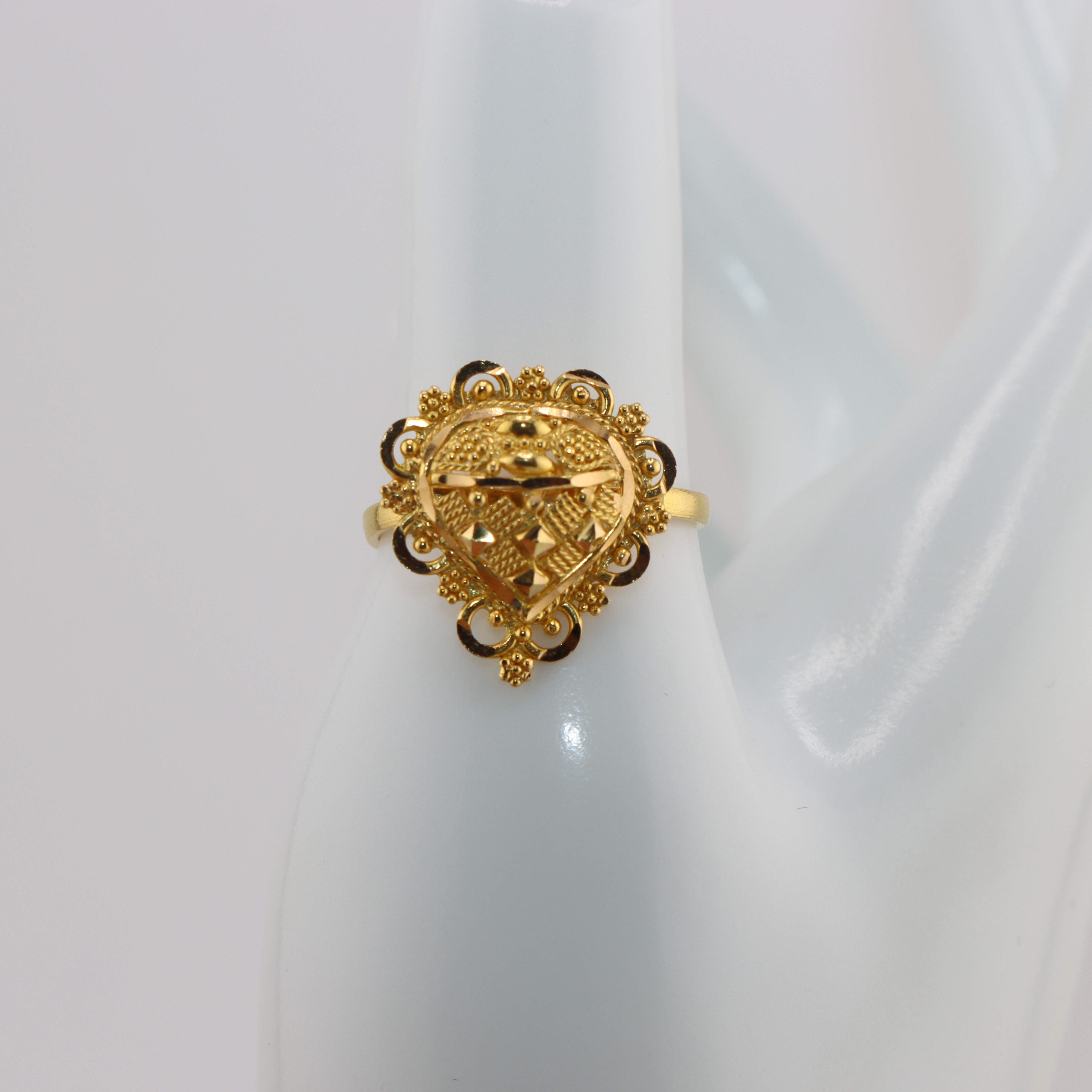 خاتم ذهب عيار 21