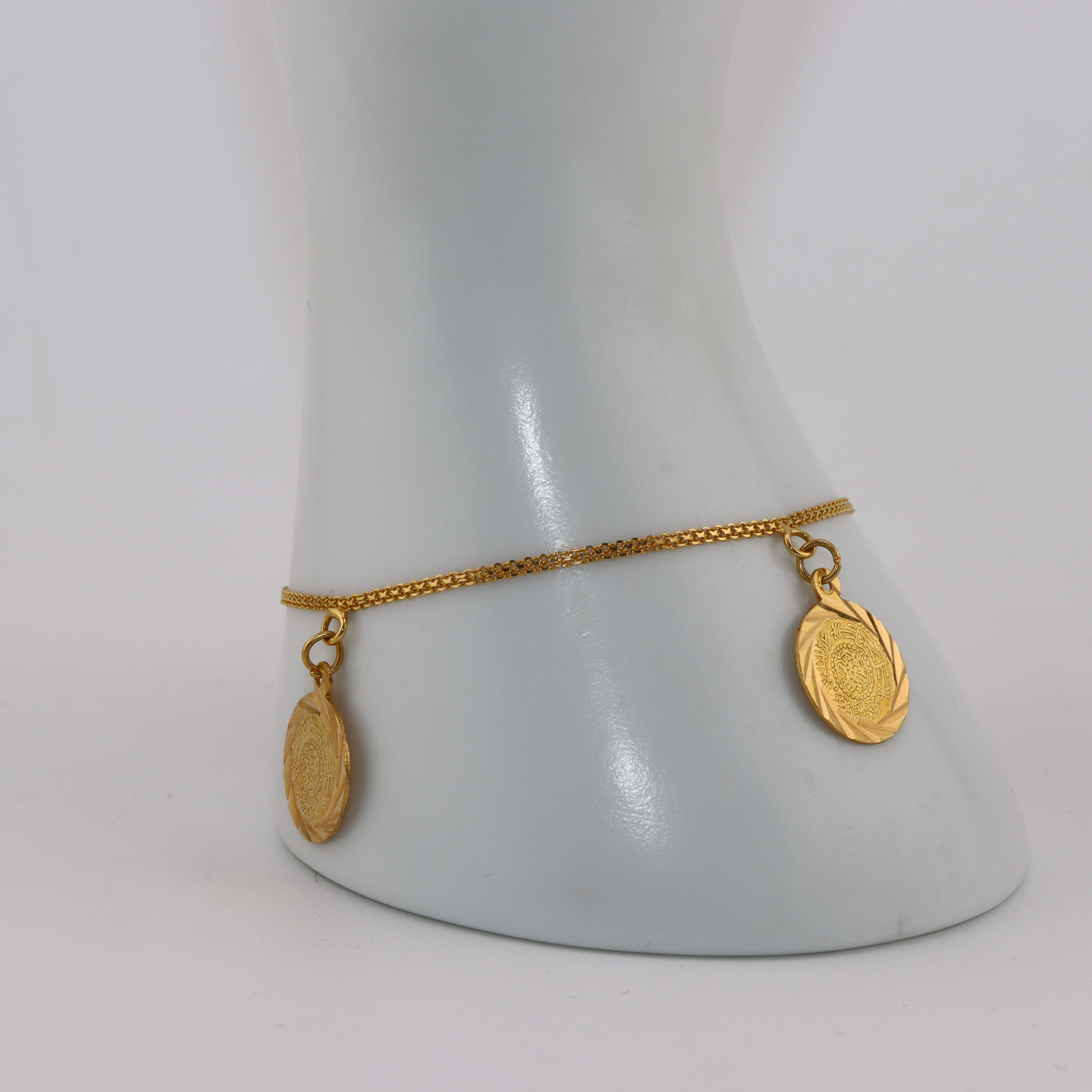 اسوارة ذهب عيار 21