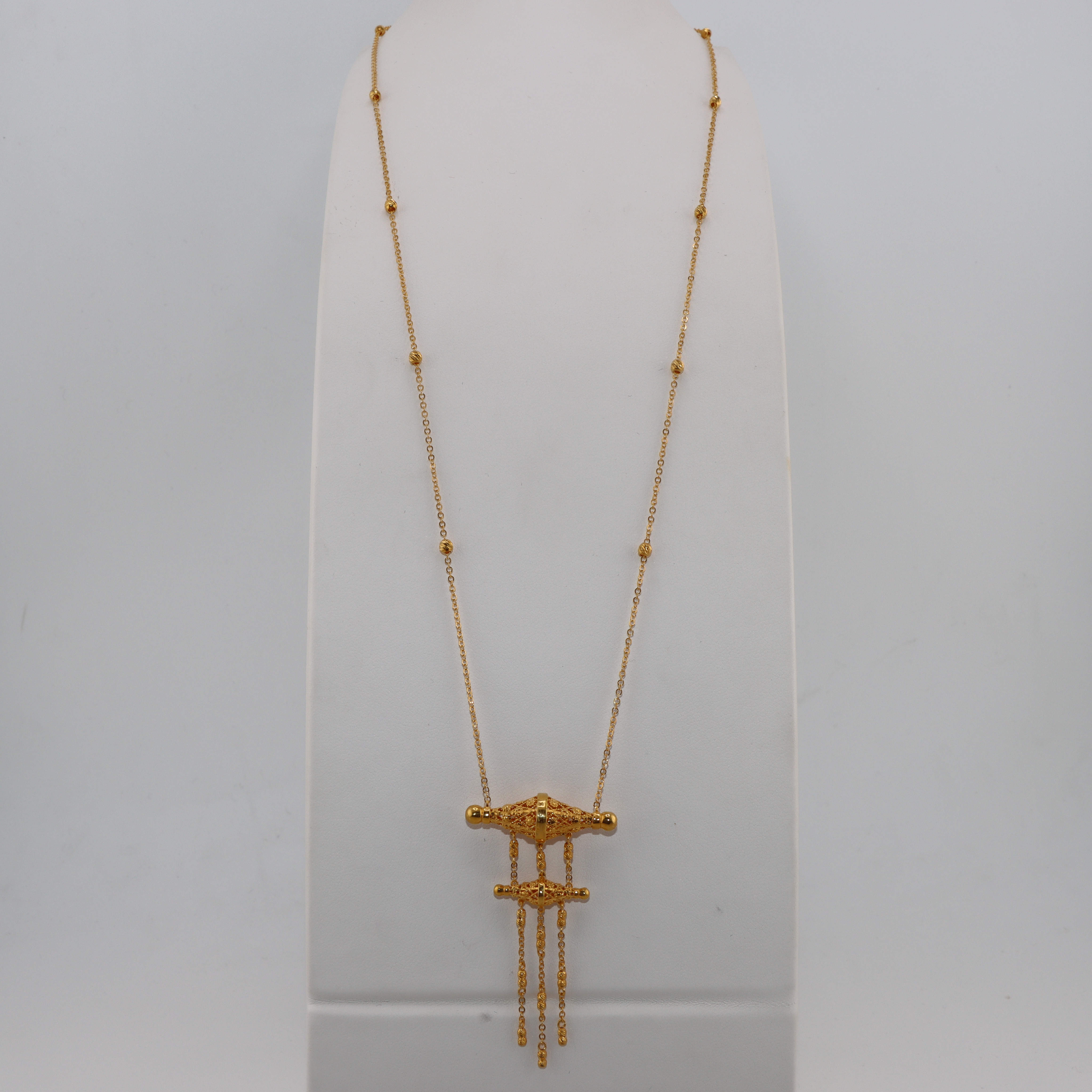 عقد ذهب 21 قيراط