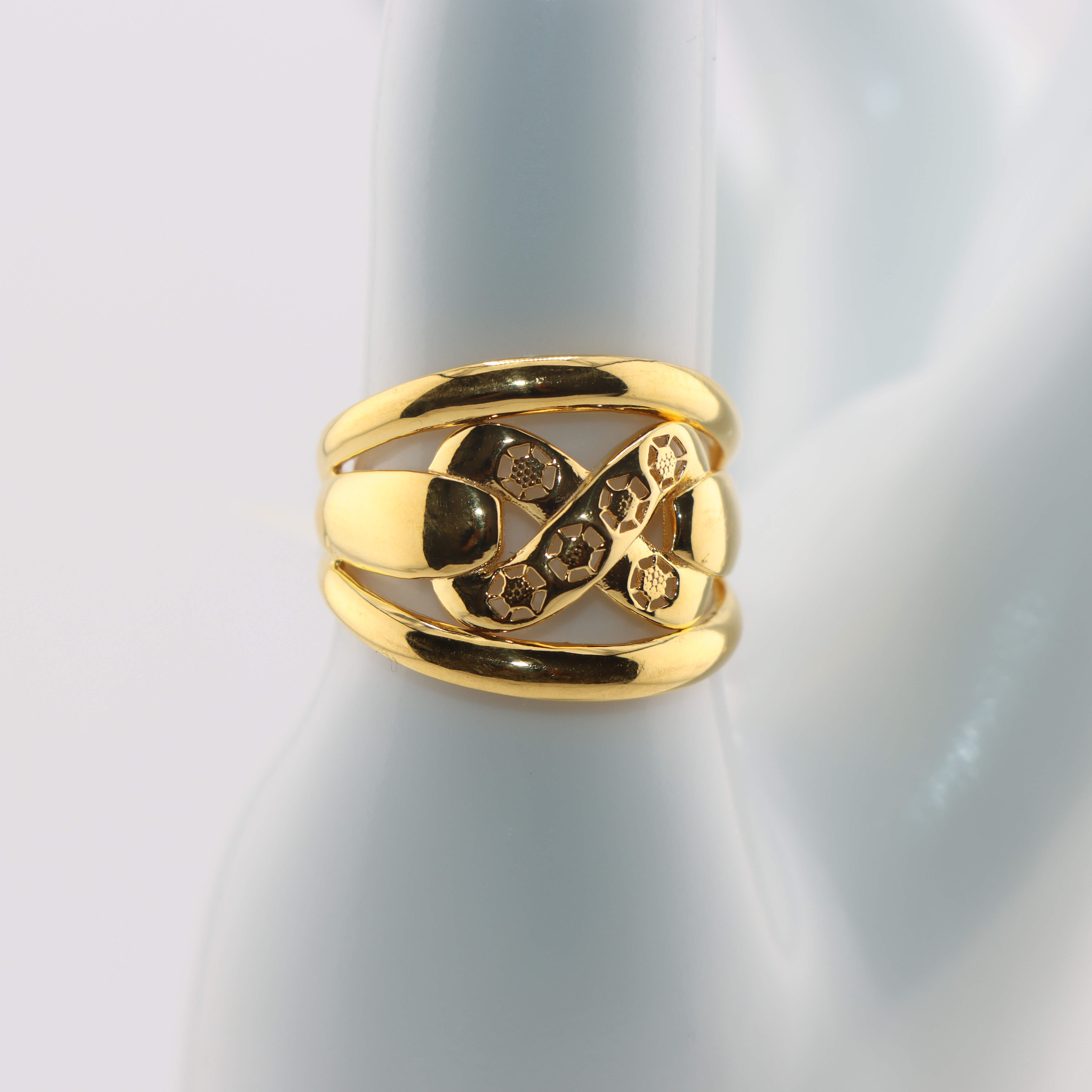 خاتم ذهب عيار 21