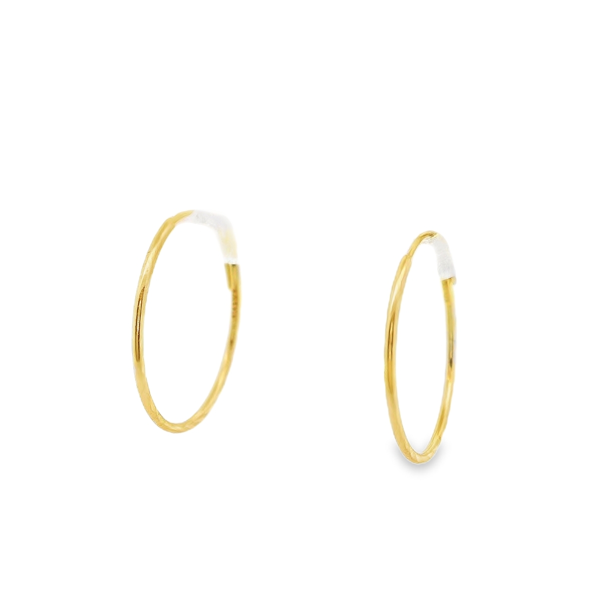 حلق ذهب ناعم