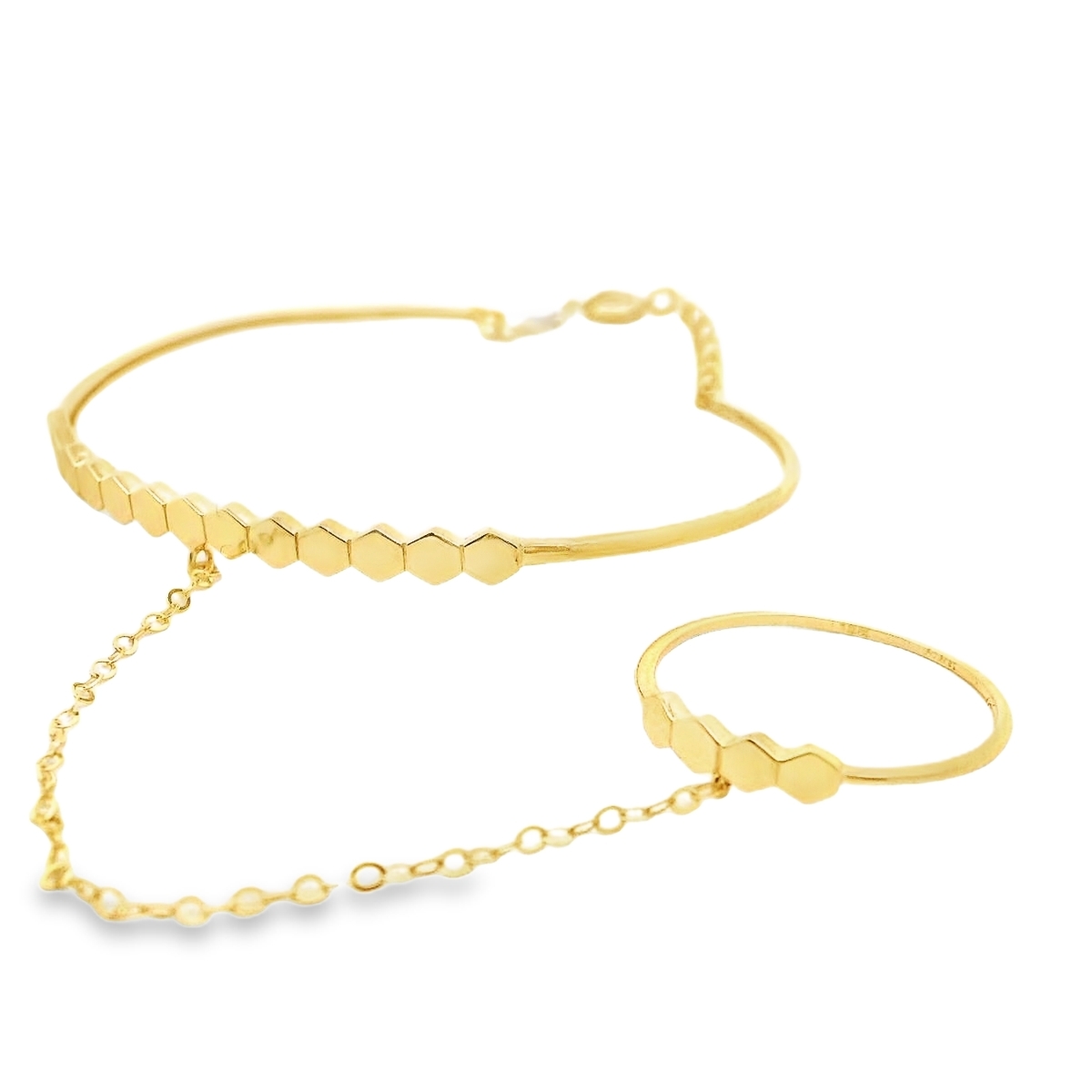 كف اطفال ذهب