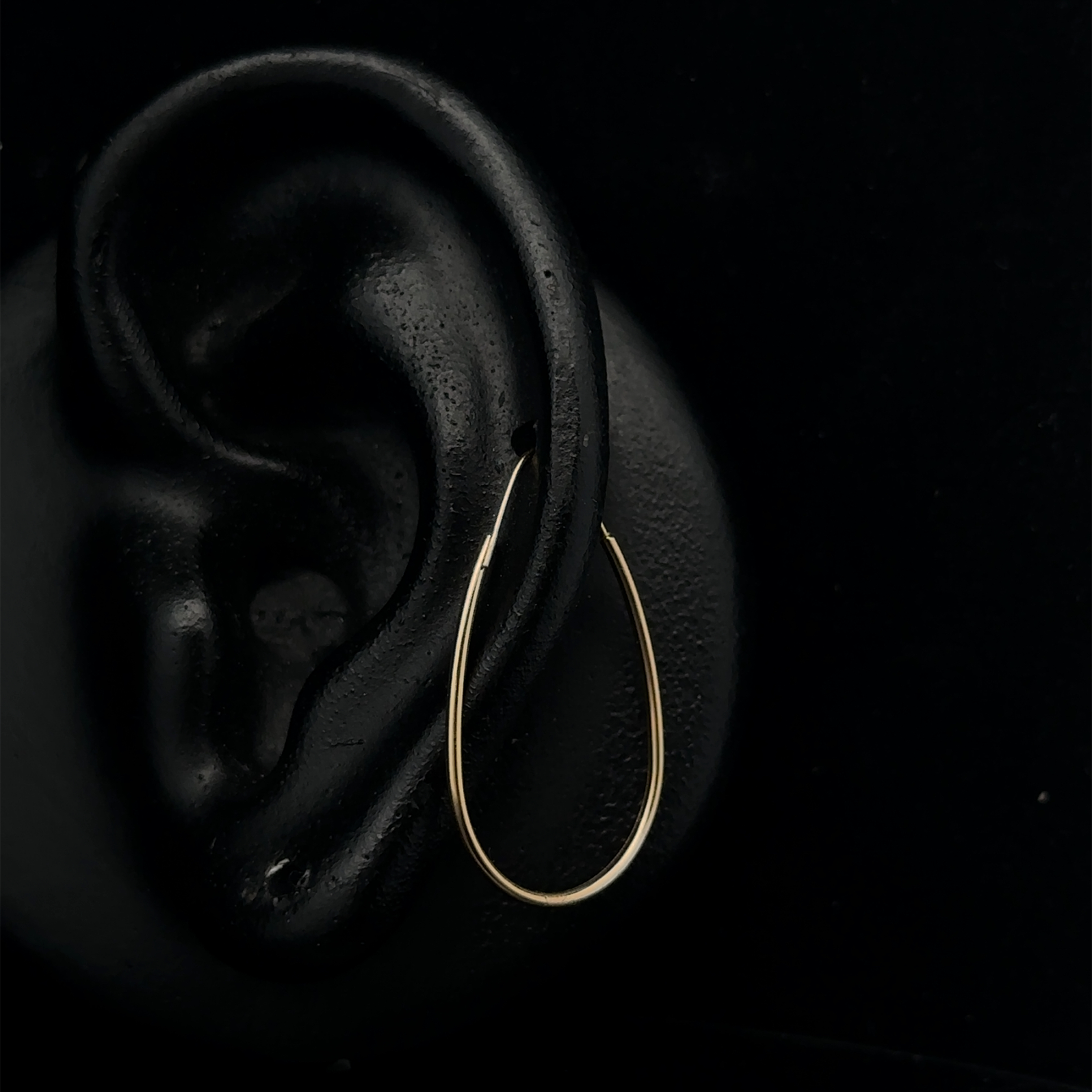 حلق ذهب ناعم