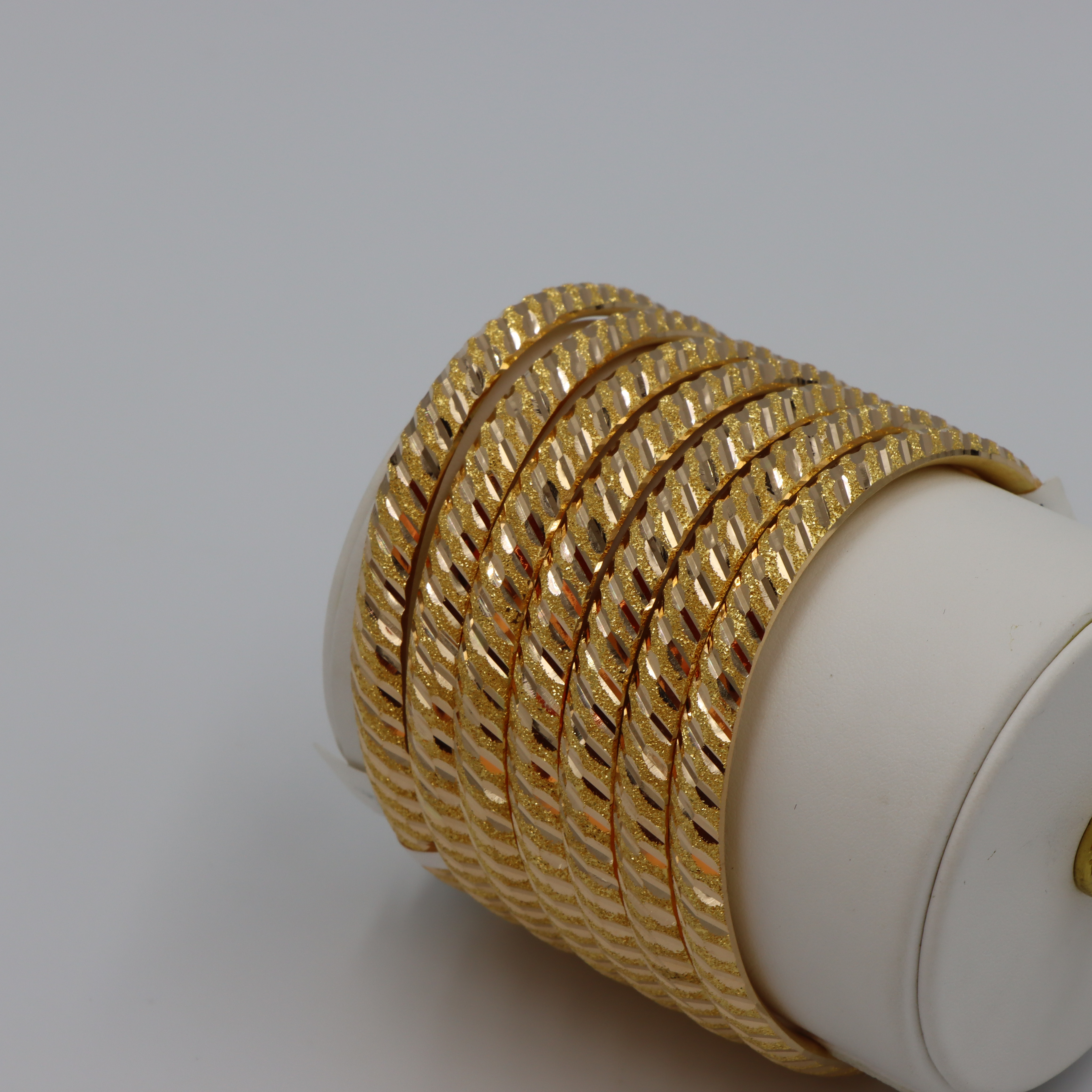 بناجر ذهب عيار21 مقاس 19