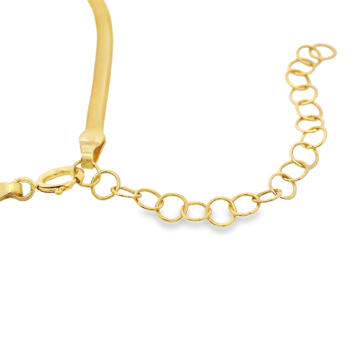 سوارة فلات ذهب