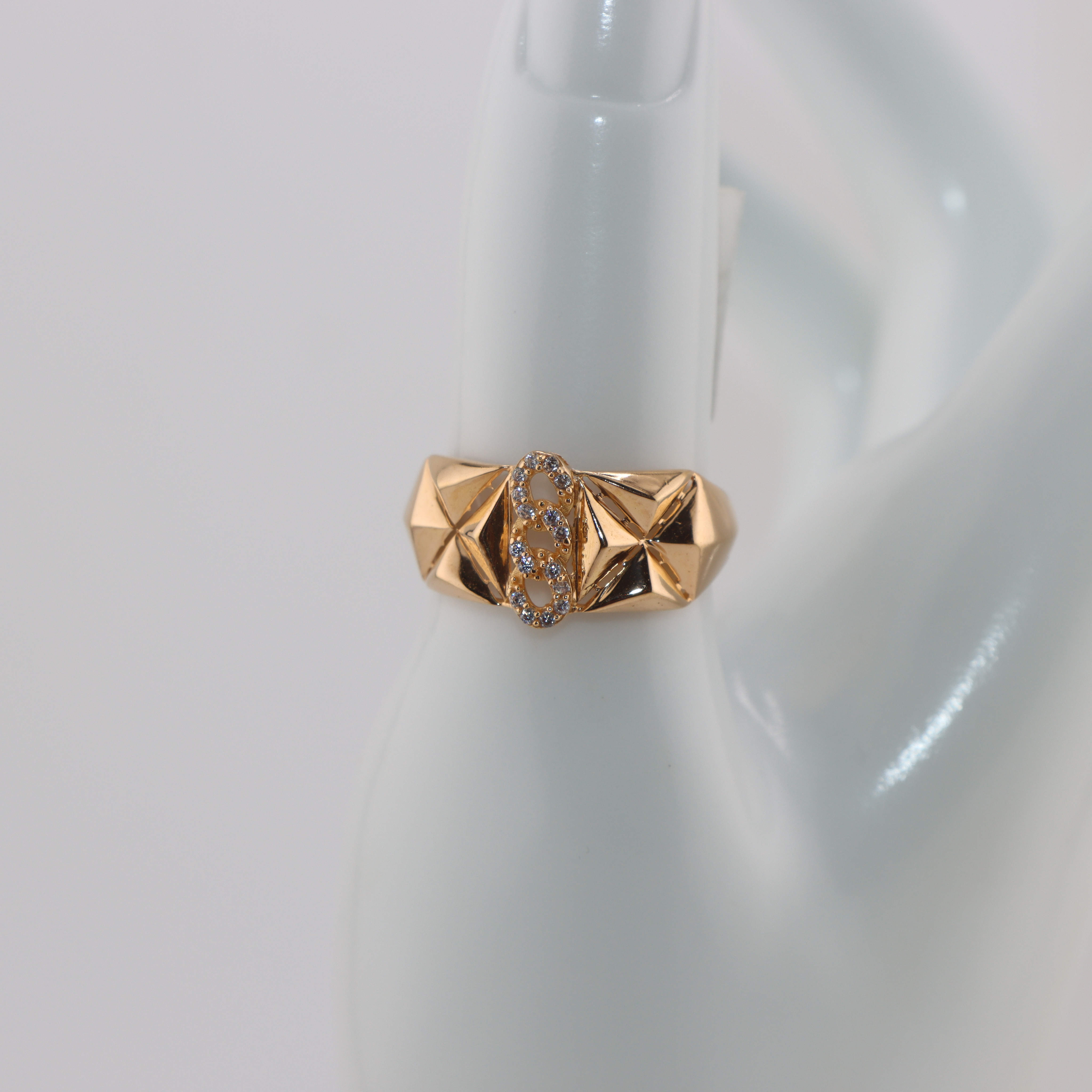 خاتم ذهب عيار 21