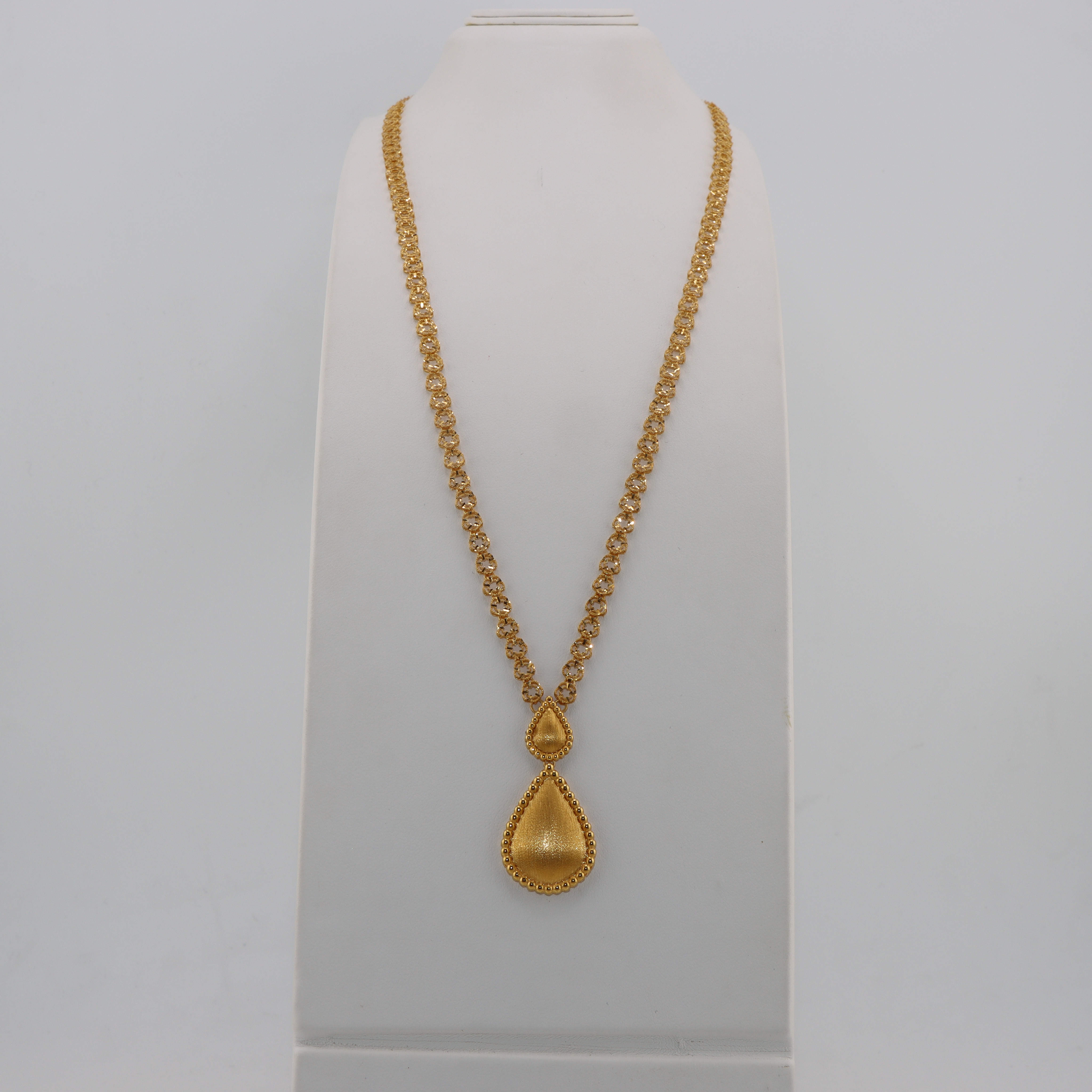 عقد ذهب 21 قيراط