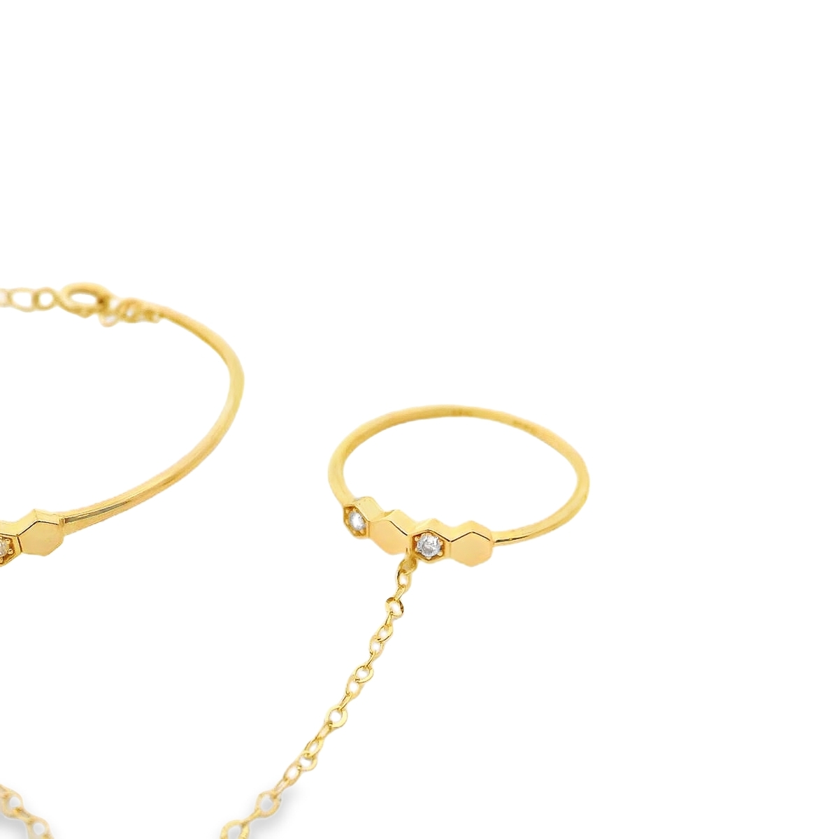 كف اطفال ذهب