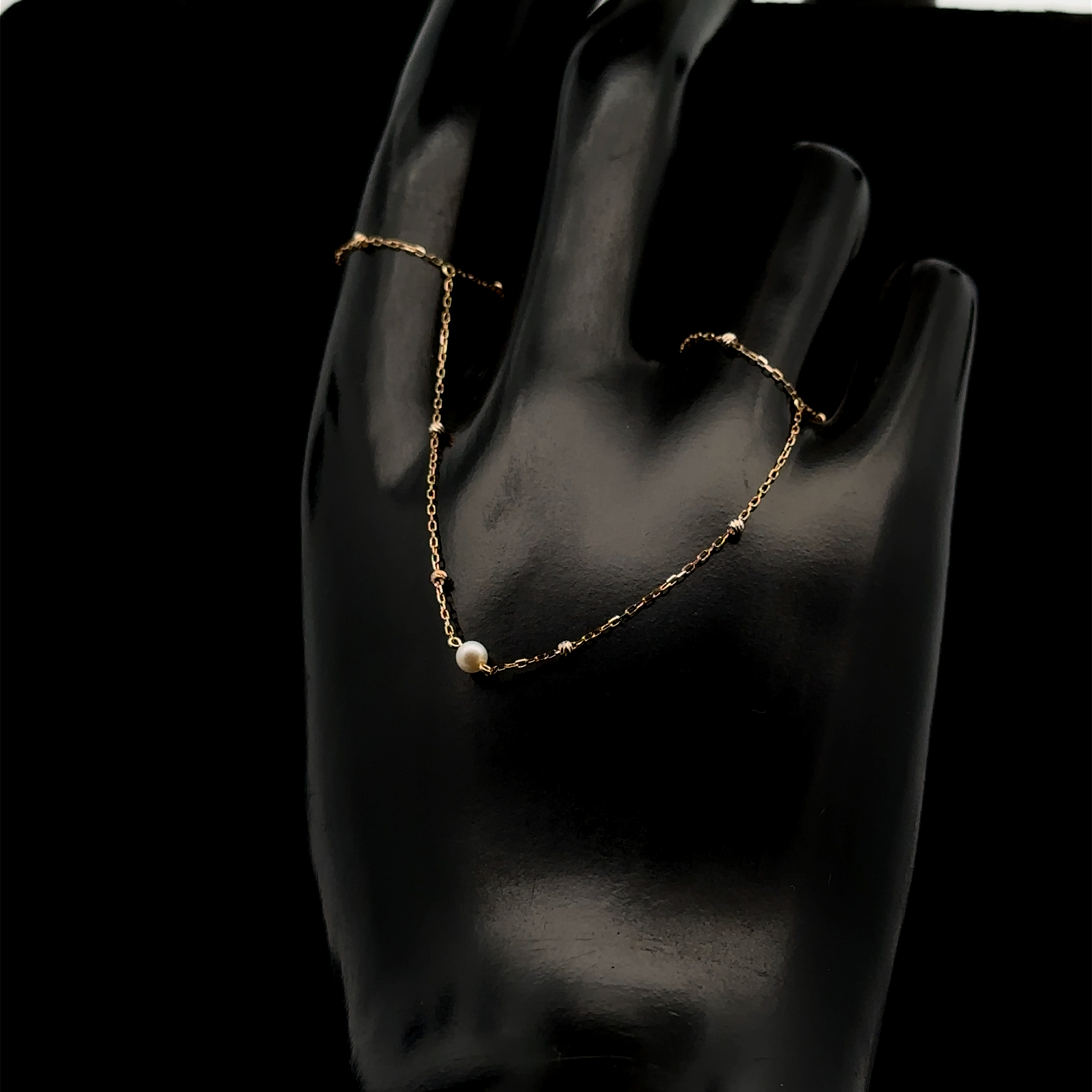 خاتم اوتار لؤلؤ ذهب