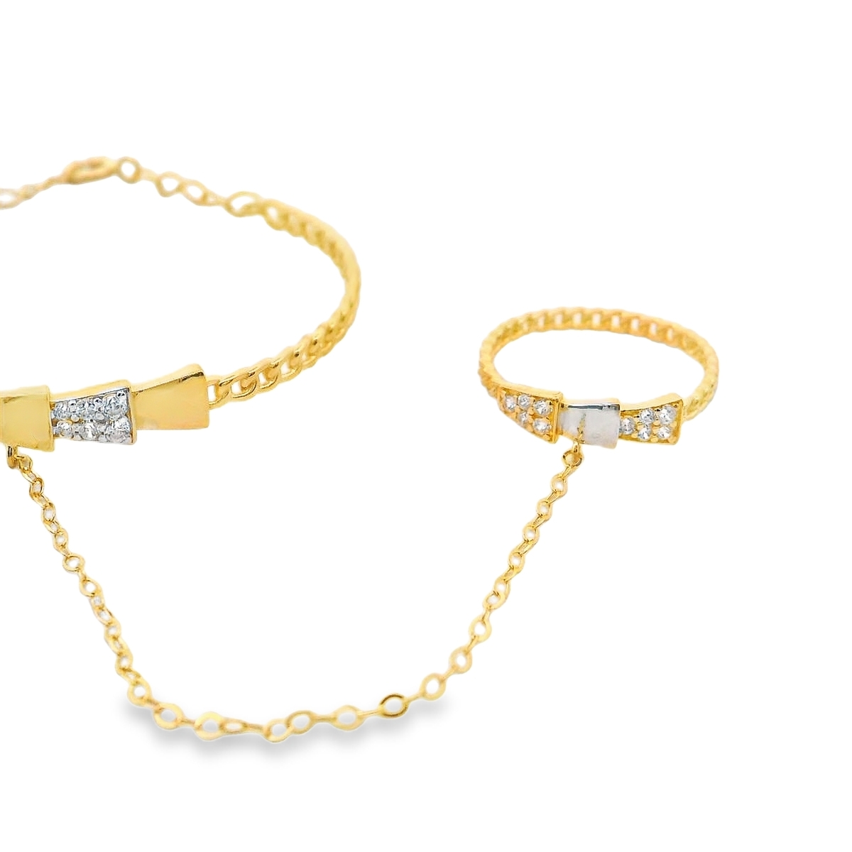 كف اطفال ذهب