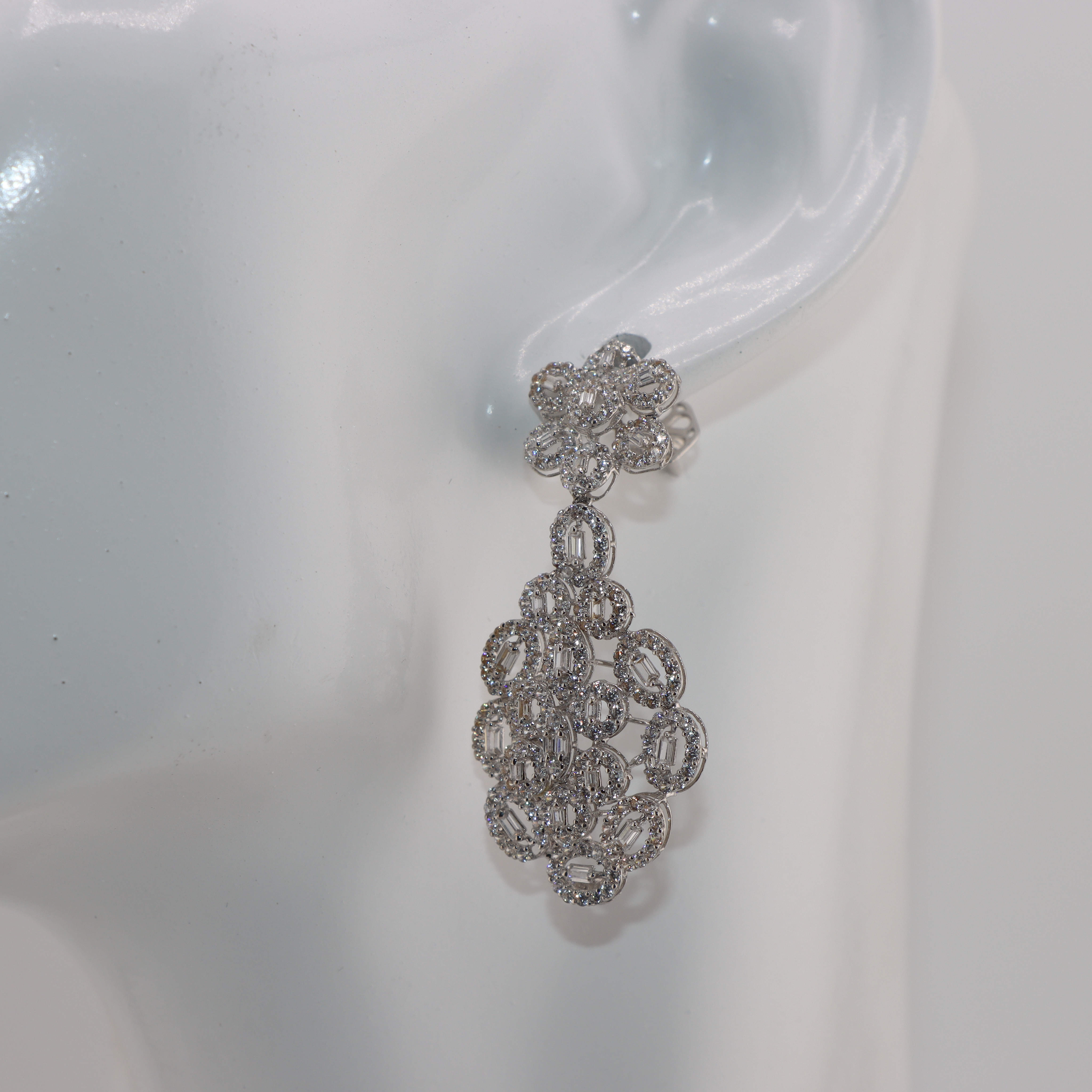 حلق ذهب عيار 18