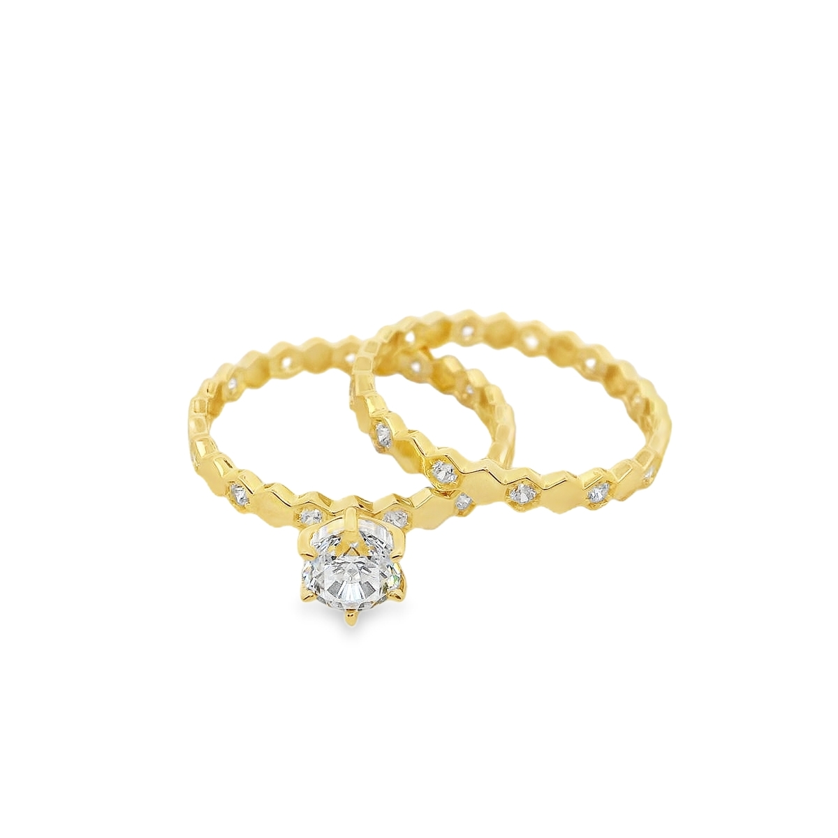 خاتم توينز ذهب