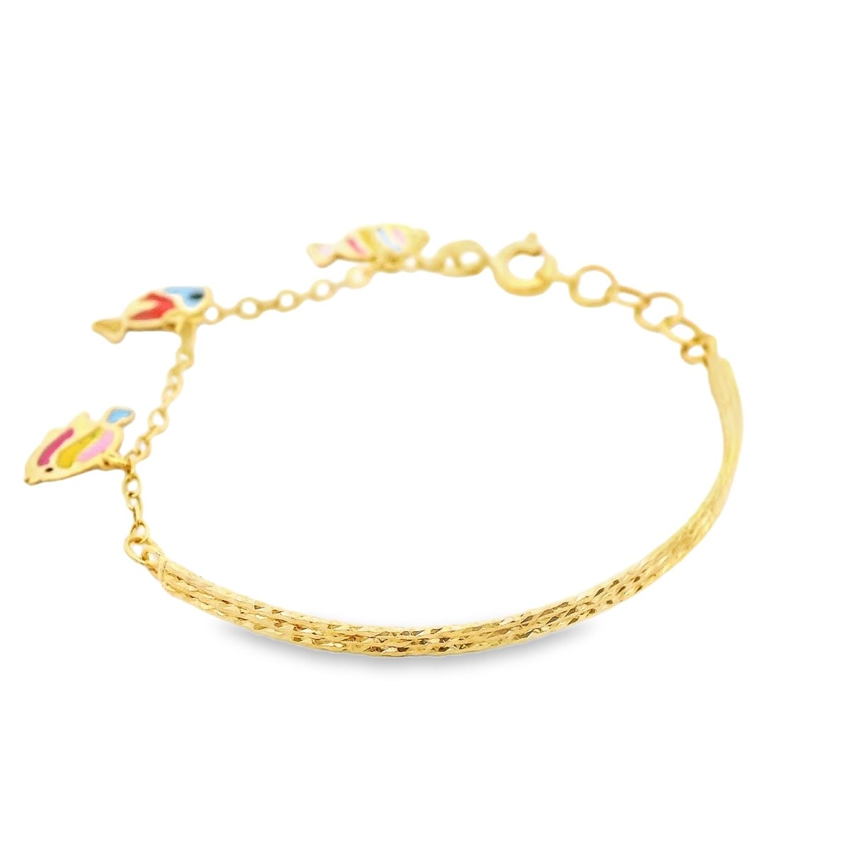 سوارة أطفال ذهب