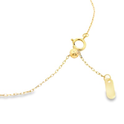 اسوارة ذهب بتصميم الحلقات المتداخلة