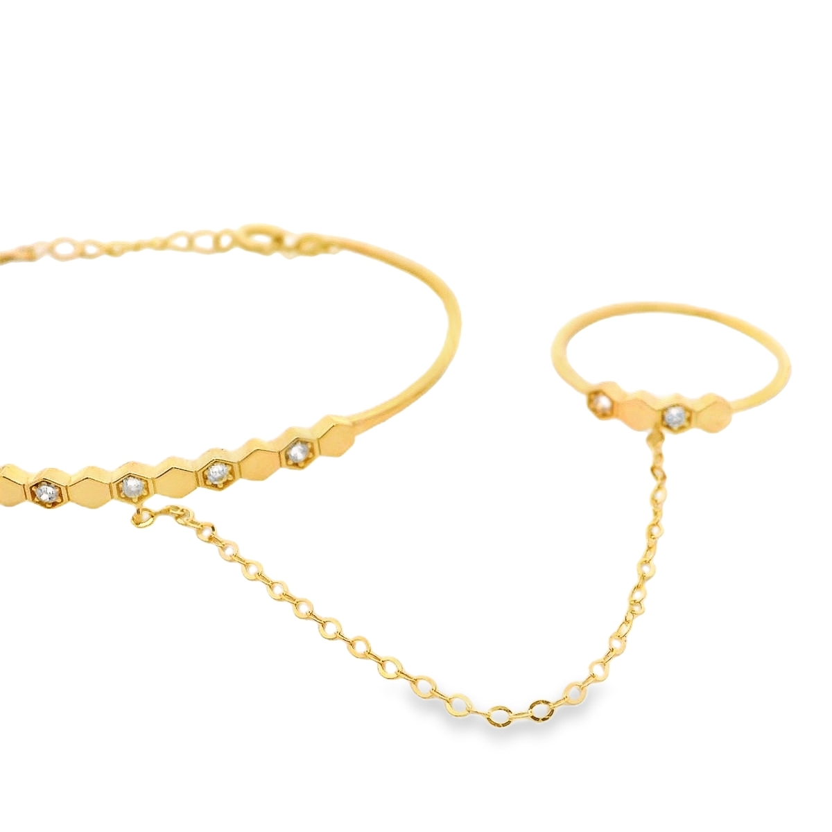 كف اطفال ذهب