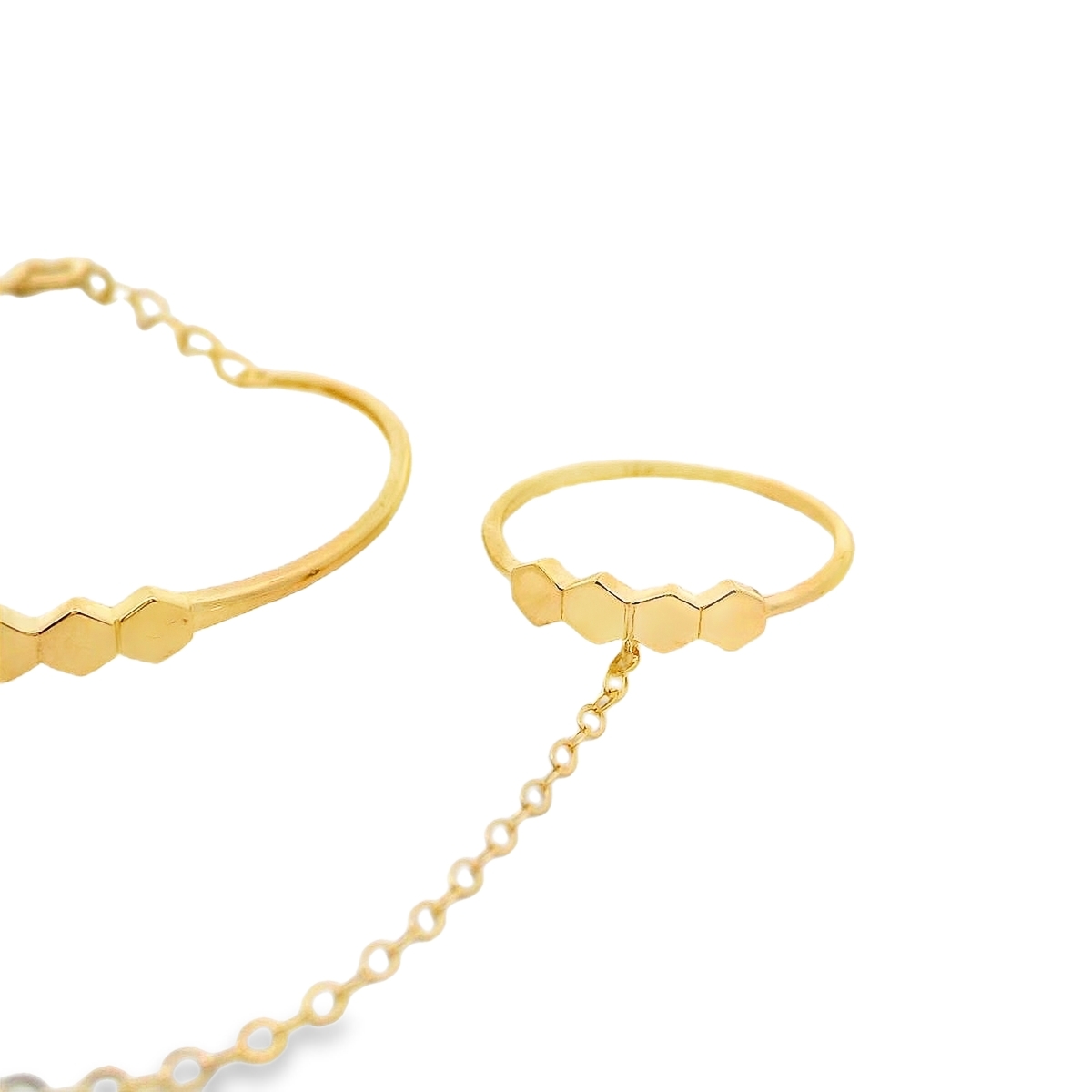 كف اطفال ذهب