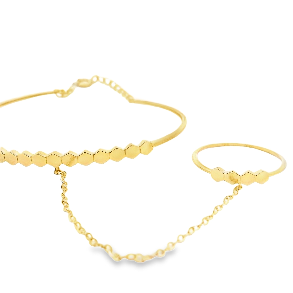 كف اطفال ذهب